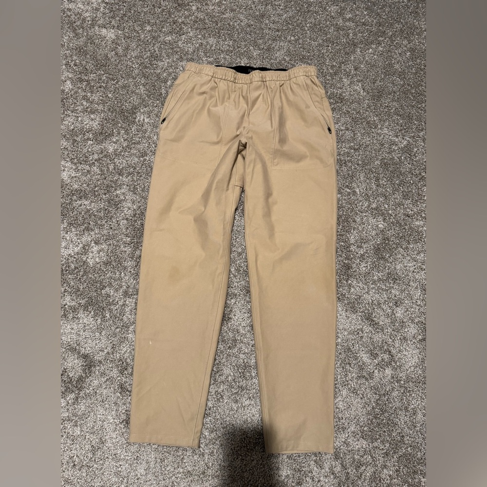 lululemon athletica Men's Khaki Joggers Size Large